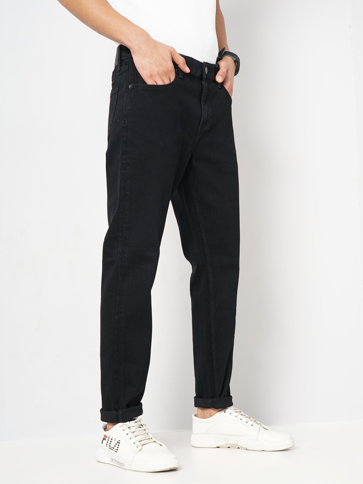 Black Slim Fit Jeans