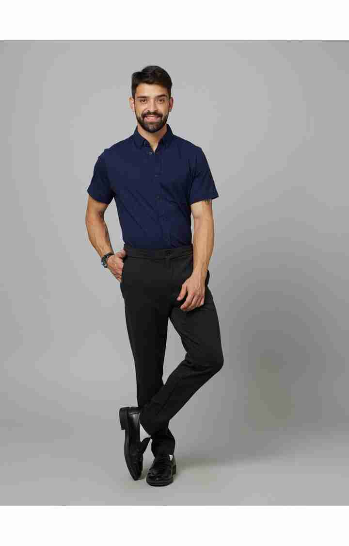 Black Slim Fit Trousers