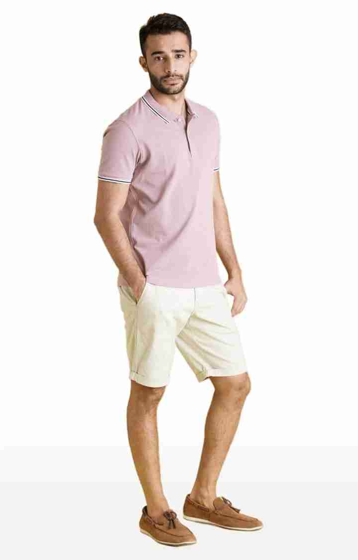 Brown Regular Fit Shorts