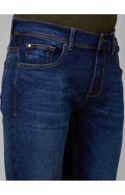 Navy Blue Slim Fit Jeans