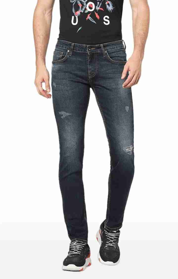 Navy Blue Skinny Fit Jeans