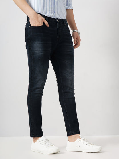 Black Skinny Ankle Length Jeans