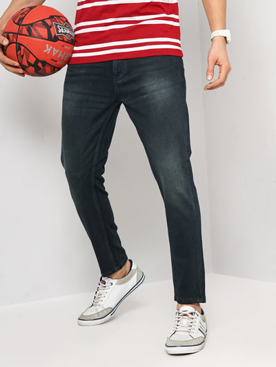 Celio* Cotton Skinny Fit Green Jean