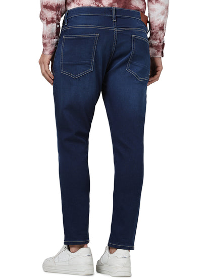 Blue Skinny Ankle Length Jeans