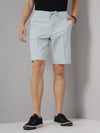 Celio* Cotton Regular Fit Blue Shorts