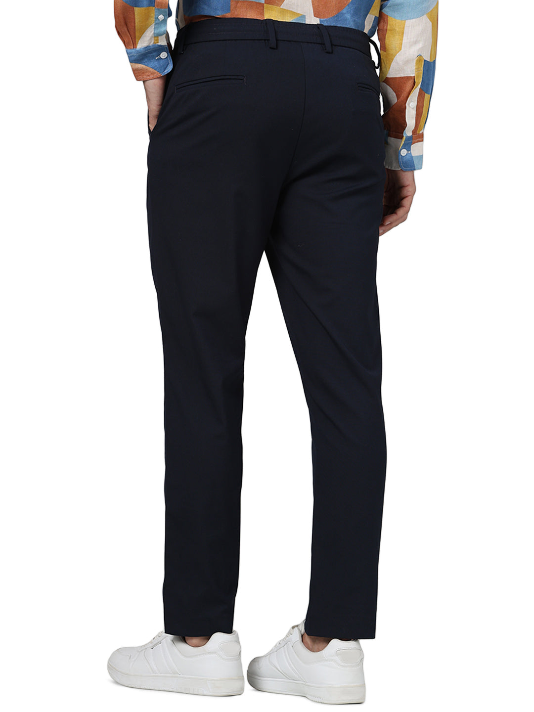 Blue Relaxed Fit Trousers