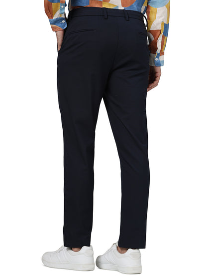 Blue Relaxed Fit Trousers