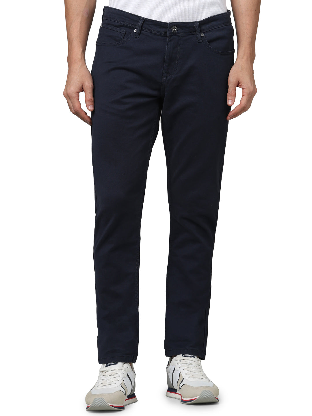 Navy Blue Slim Fit Jeans