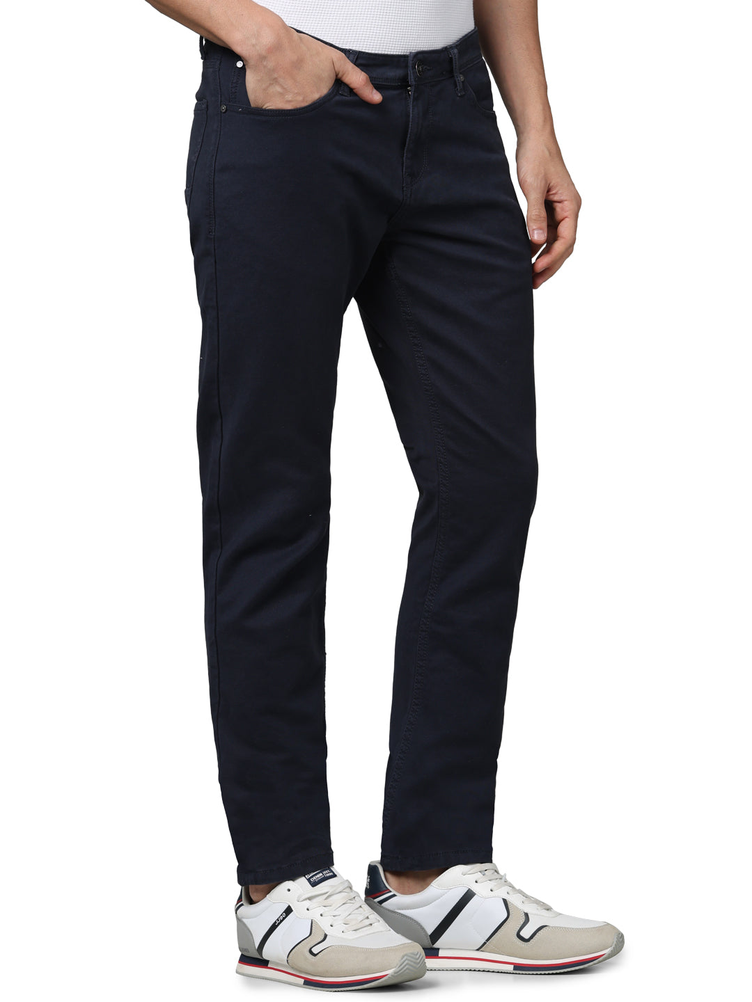 Navy Blue Slim Fit Jeans