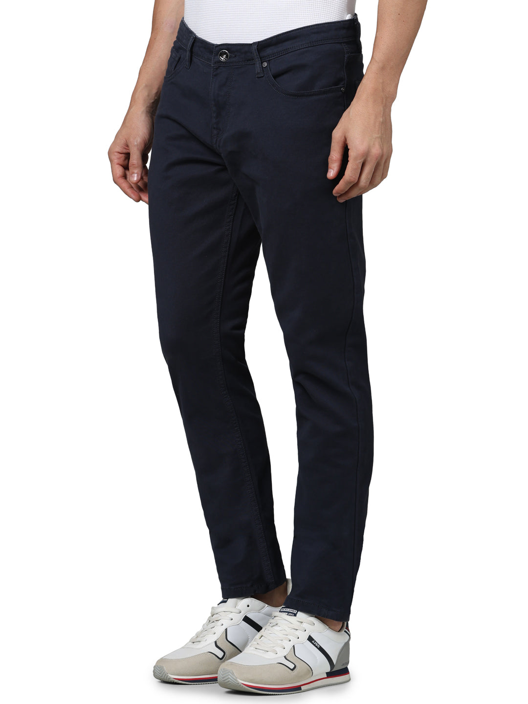 Navy Blue Slim Fit Jeans