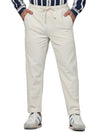 Celio* Cotton Regular Fit Beige Trouser