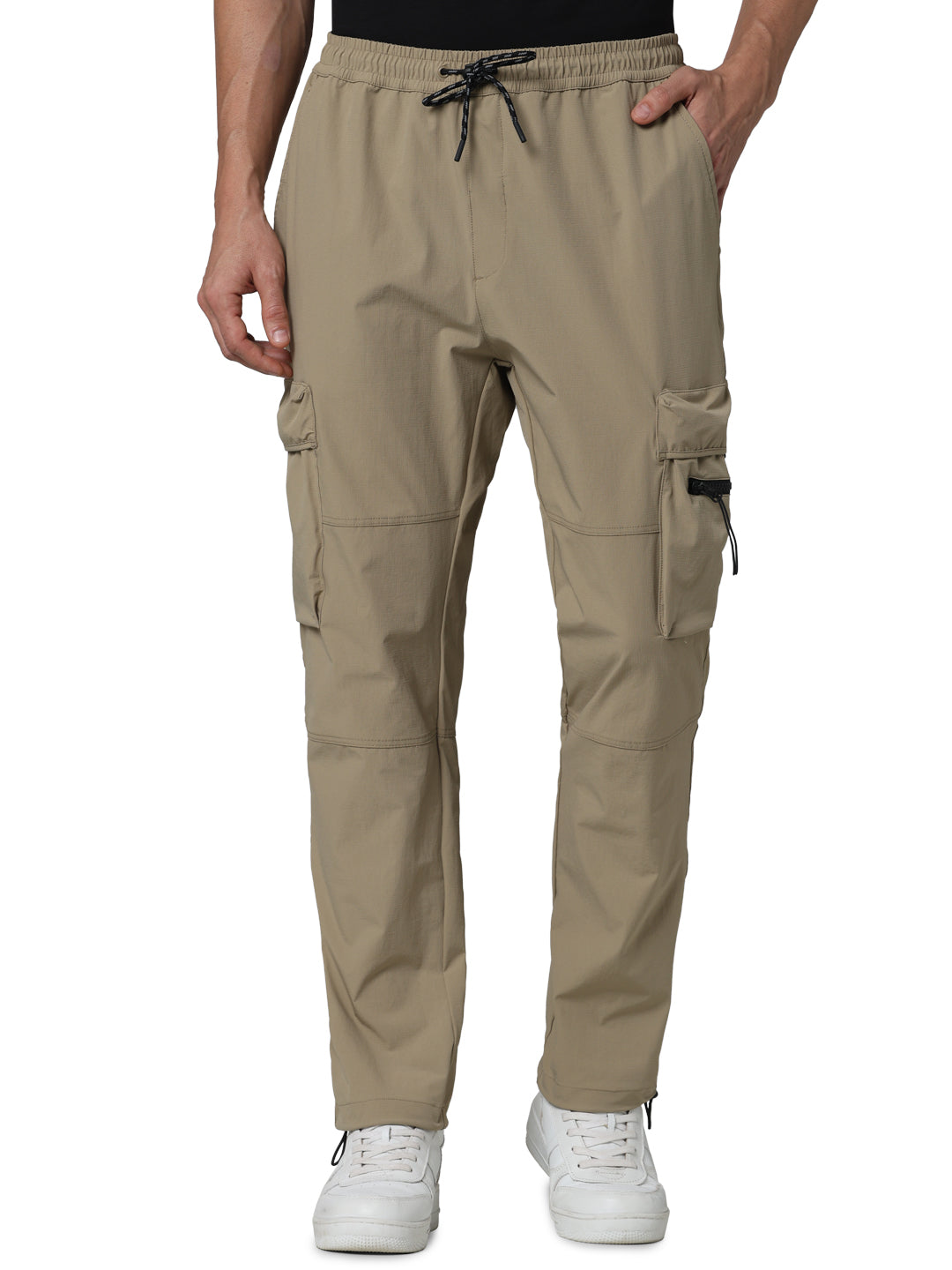 Green Regular Fit Cargos