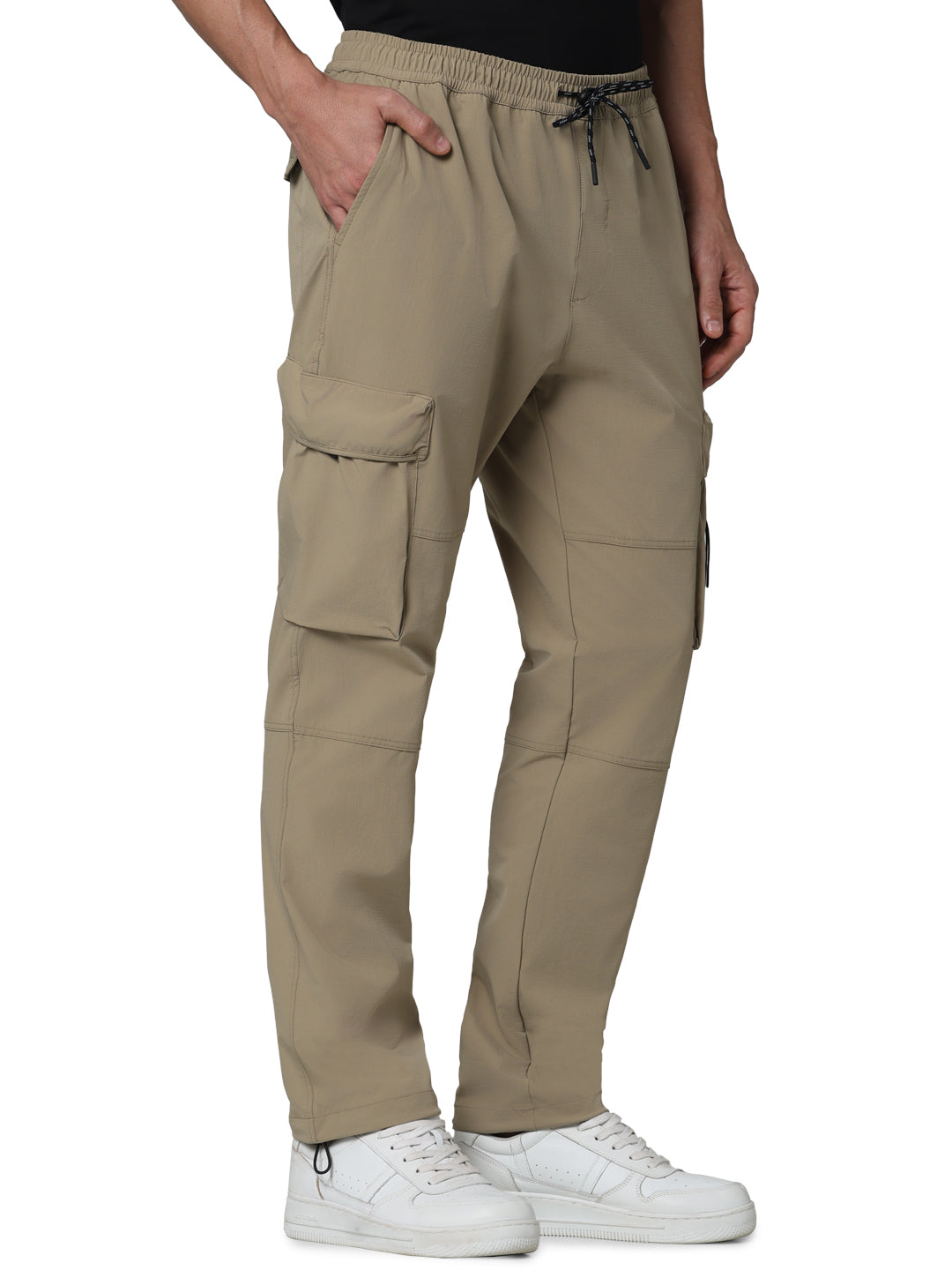 Green Regular Fit Cargos