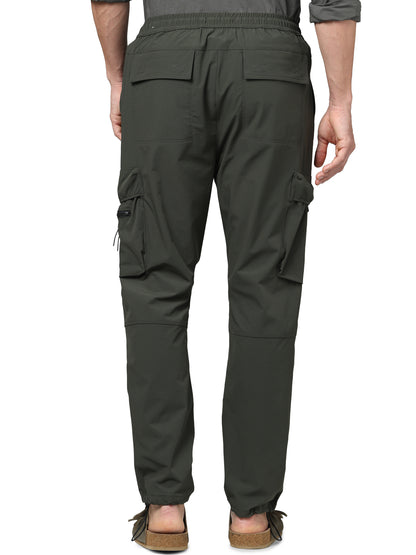 Olive Regular Fit Cargos