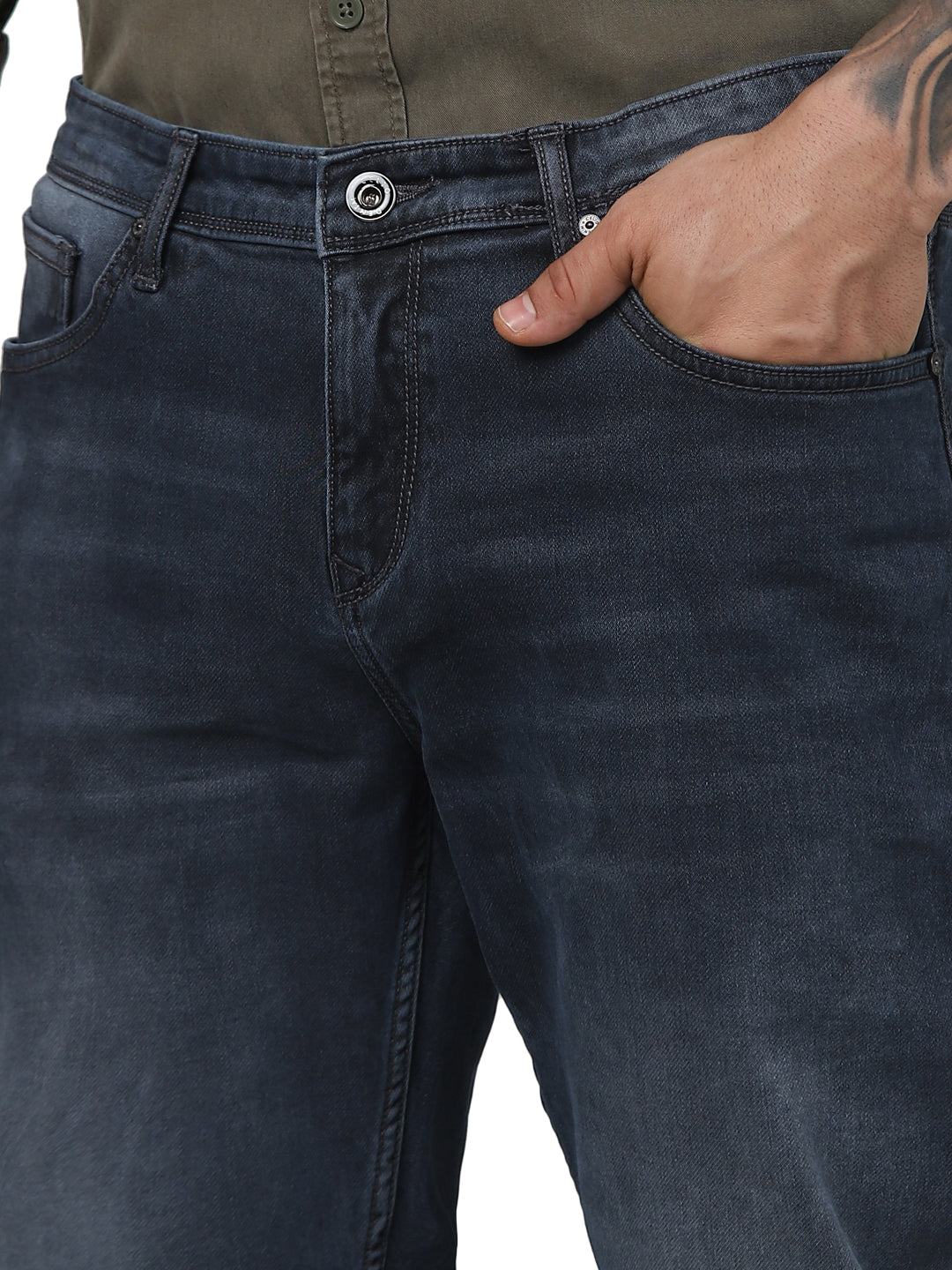 Grey Slim Fit Jeans