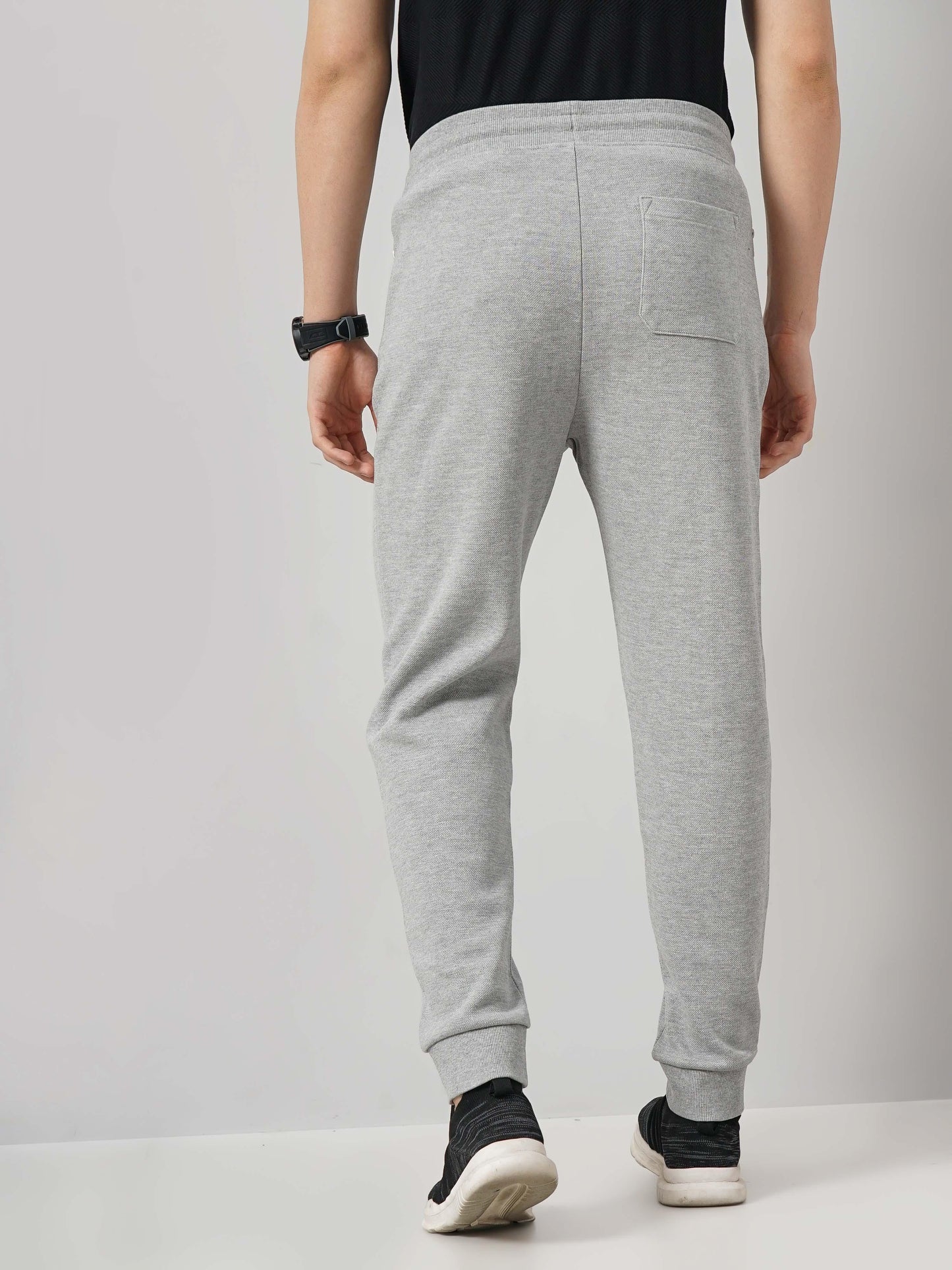 Grey Slim Fit Trousers