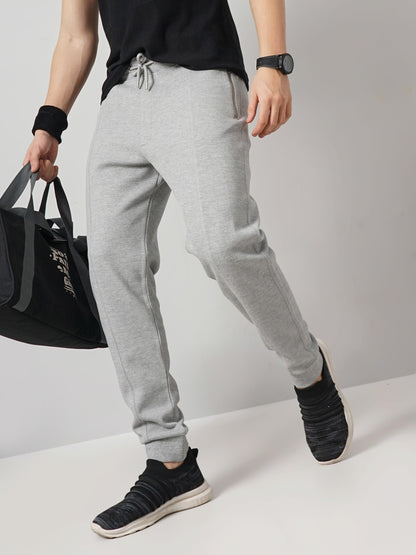 Grey Slim Fit Trousers