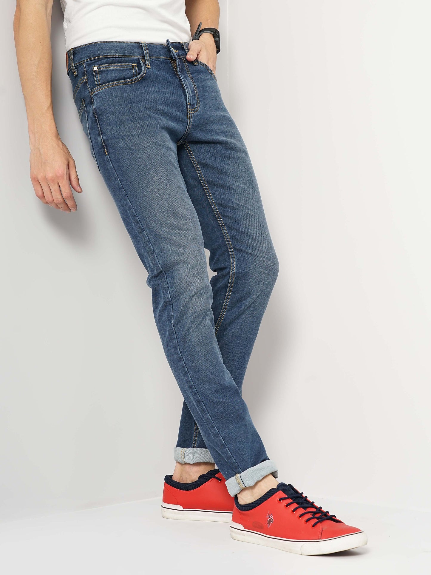 Blue Skinny Fit Jeans