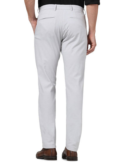 Grey Slim Fit Trousers