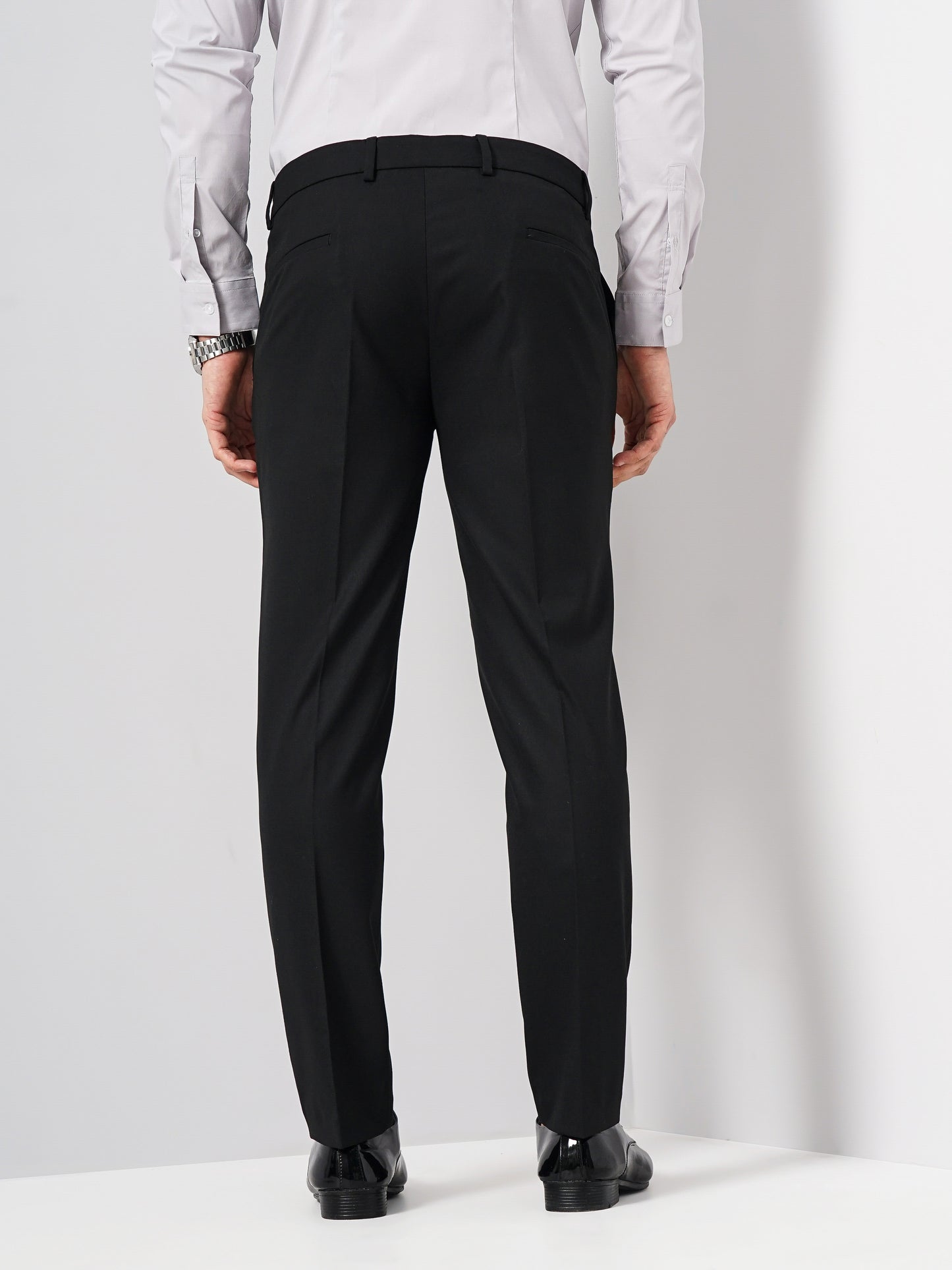 Black Slim Fit Trousers