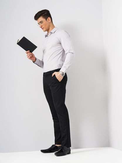 Black Slim Fit Trousers