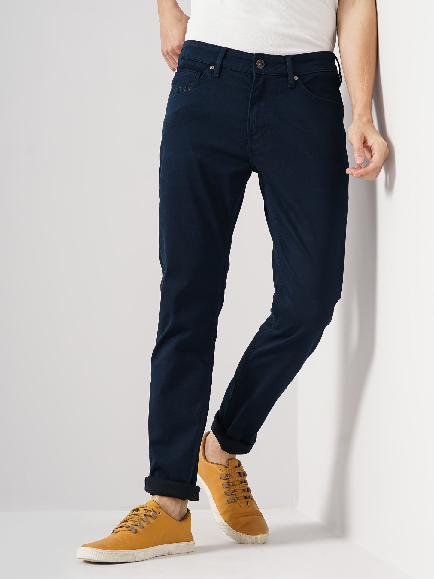 Blue Slim Fit Stay Dark Jeans