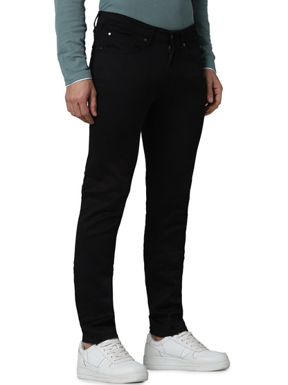 Black Regular Fit Stay Dark Jeans