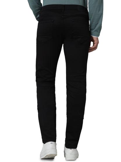 Black Regular Fit Stay Dark Jeans