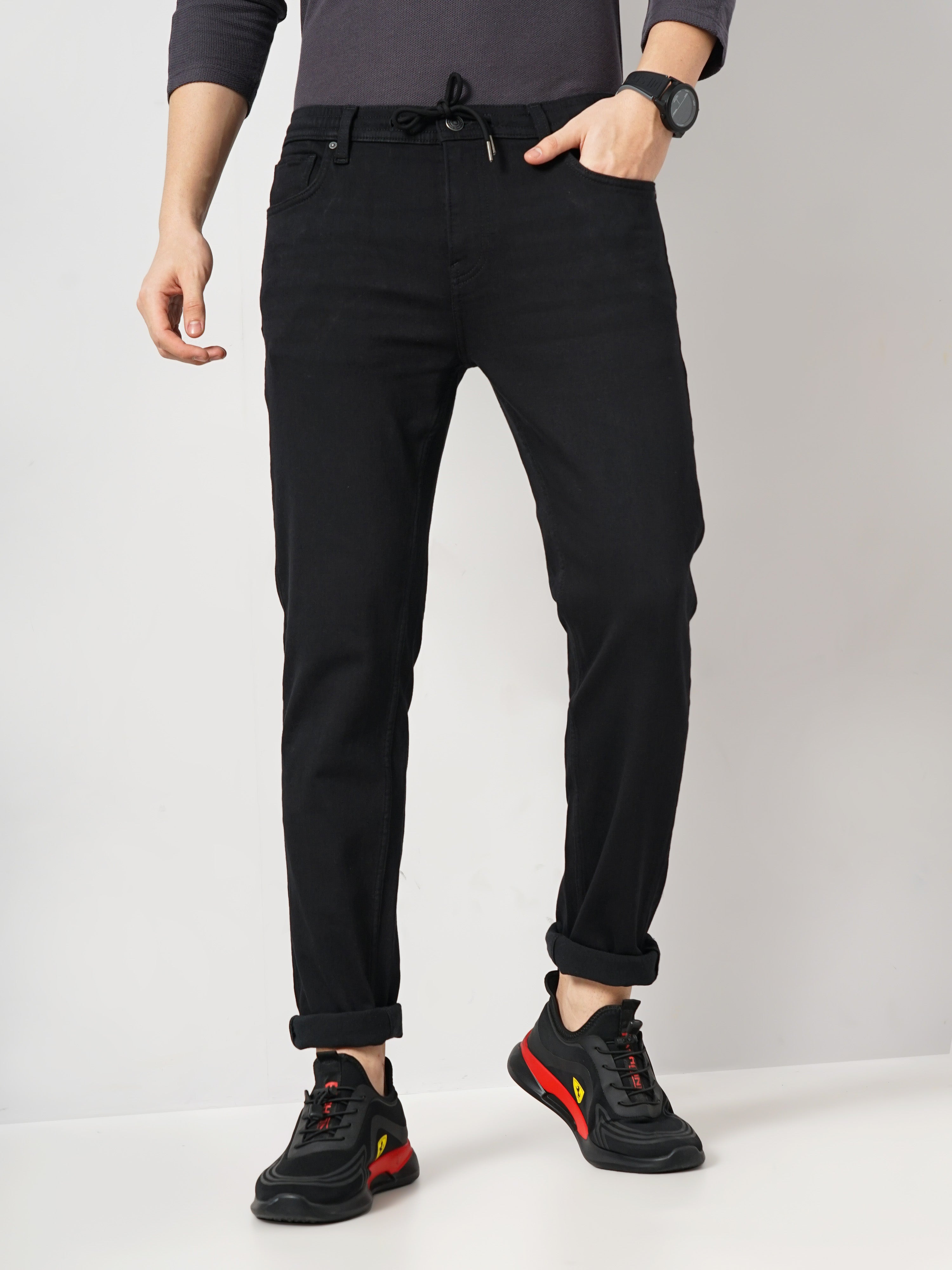 Black Slim Fit Jeans