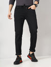 Celio* Cotton Slim Fit Black Jean