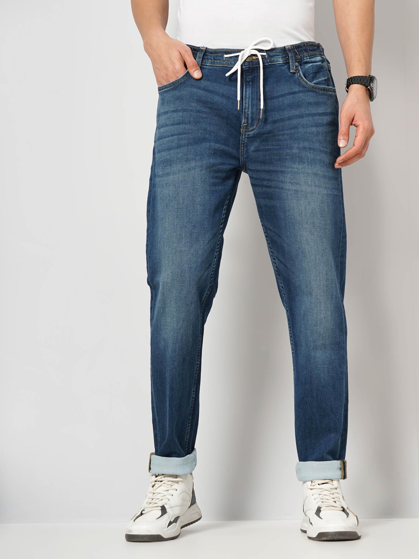 Blue Regular Fit Jeans