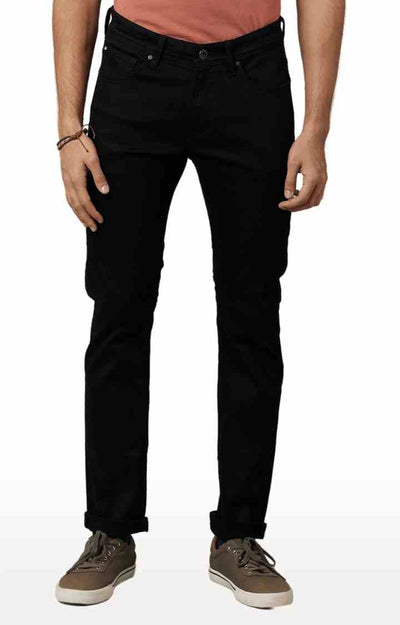 Celio* Cotton Skinny Fit Black Jean