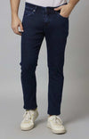 Celio* Cotton-Blend Slim Fit Blue Jean