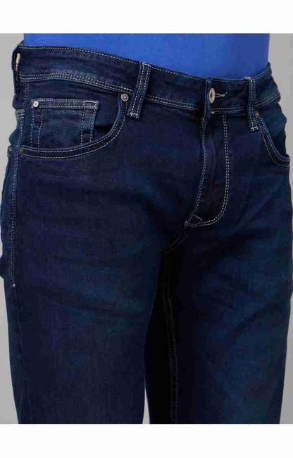 Navy Blue Slim Fit Jeans