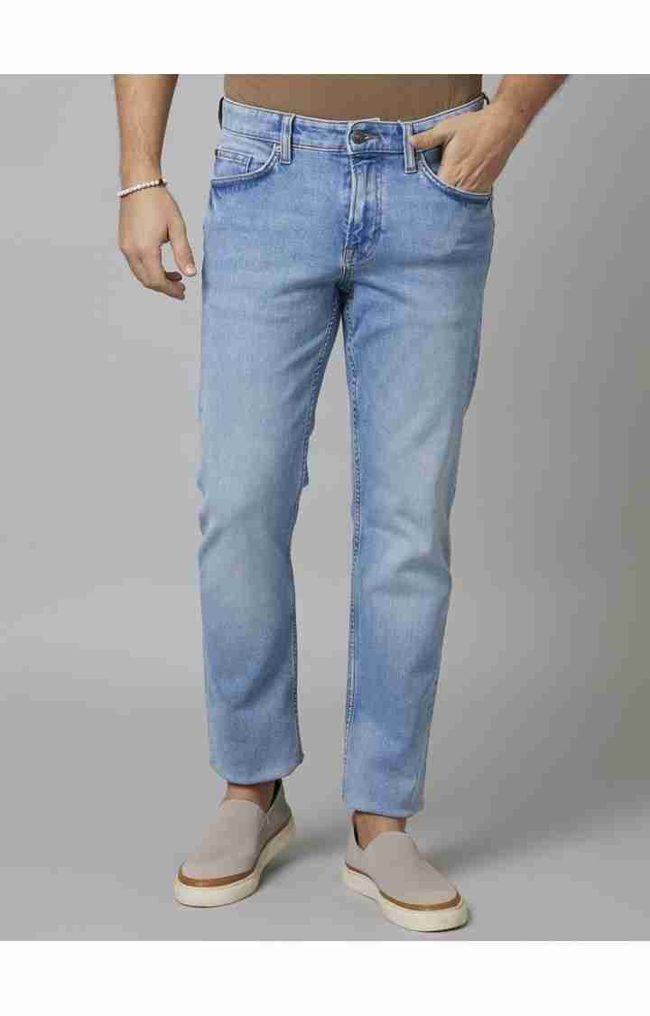 Blue Straight Fit Jeans