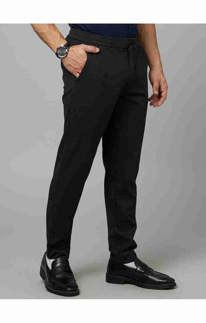 Black Slim Fit Trousers