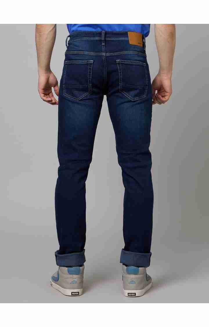 Navy Blue Slim Fit Jeans