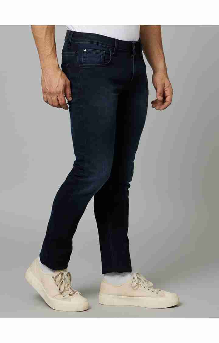 Navy Blue Slim Fit Jeans