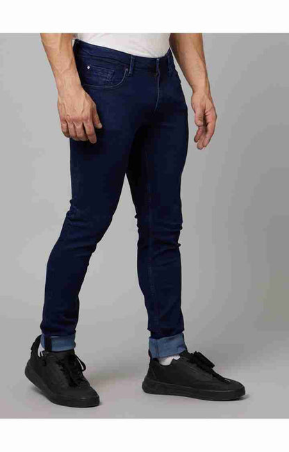 Navy Blue Skinny Fit Jeans