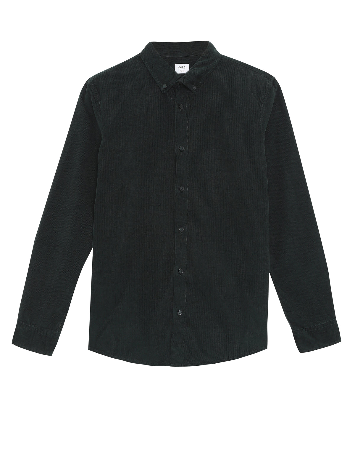 Regular Fit 100% Cotton Solid Spread collar Shirts