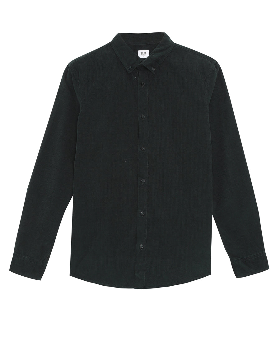 Regular Fit 100% Cotton Solid Spread collar Shirts