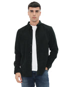 Regular Fit 100% Cotton Solid Spread collar Shirts