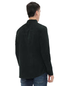 Regular Fit 100% Cotton Solid Spread collar Shirts