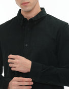Regular Fit 100% Cotton Solid Spread collar Shirts