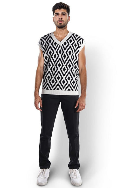 Celio Men Multi Printed Regular Fit Cotton Sweaters