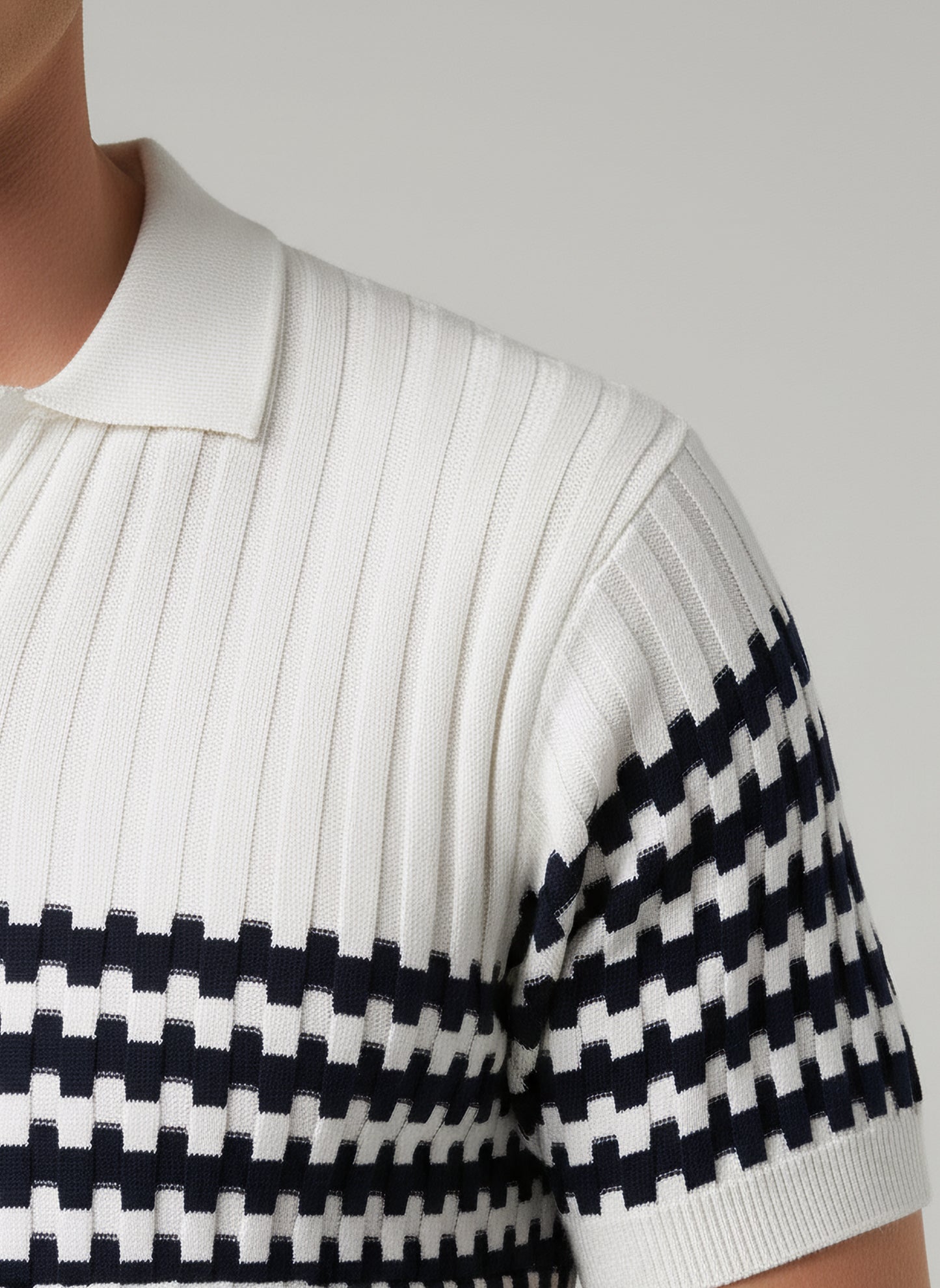 Celio* Men Multi Striped Regular Fit Cotton T-Shirts