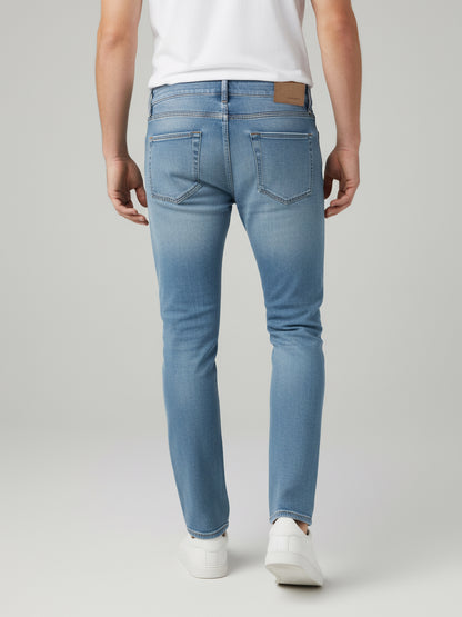 Celio* Men  Blue Solid straight-fit Cotton Jeans