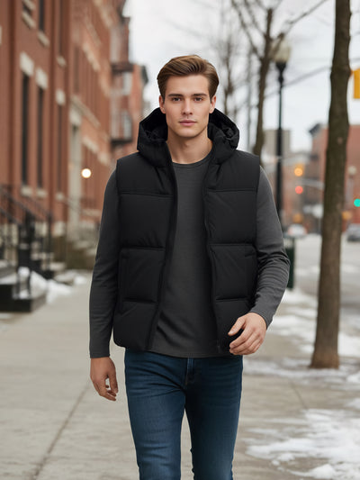 Celio* Men Black Solid Regular Fit Polyester Jackets