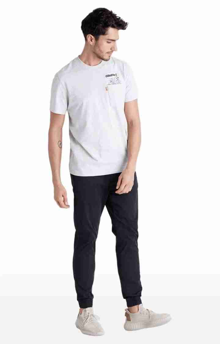 Black Regular Fit Trousers