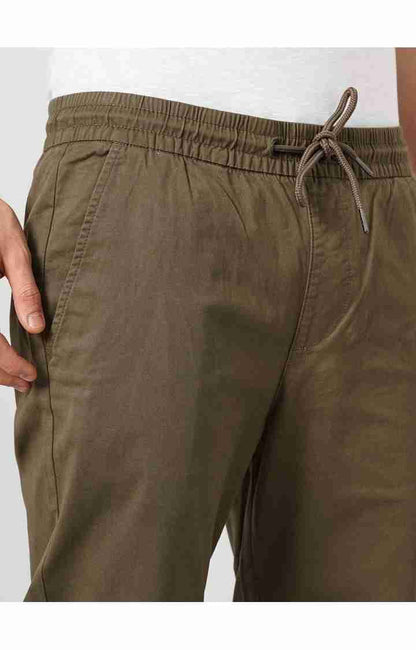 Brown Slim Fit Trousers